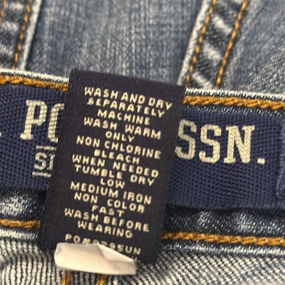 U.S. Polo Assn Mens Baggy Loose Carpenter Jean Shorts Denim Jorts size 38 - Picture 9 of 10